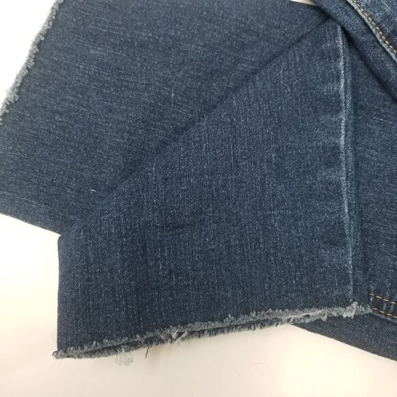 Old Navy Siper Skinny Mid Rise Raw Hem Jean. Size 10. - Picture 10 of 16